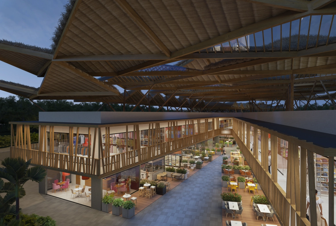 Espace commercial Vista Cana sur une place exclusive, opportunité unique