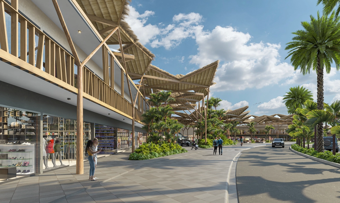 Espace commercial Vista Cana sur une place exclusive, opportunité unique
