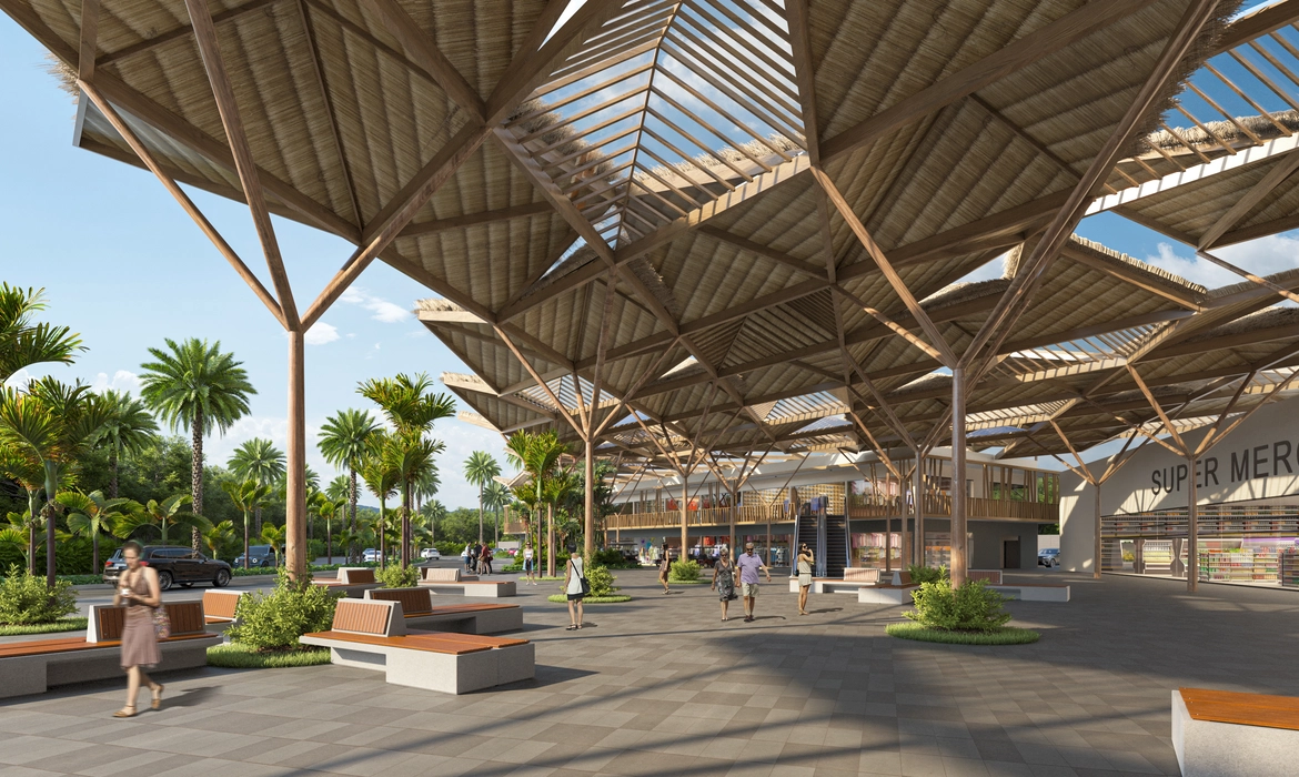 Espace commercial Vista Cana sur une place exclusive, opportunité unique