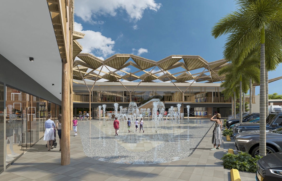 Espace commercial Vista Cana sur une place exclusive, opportunité unique