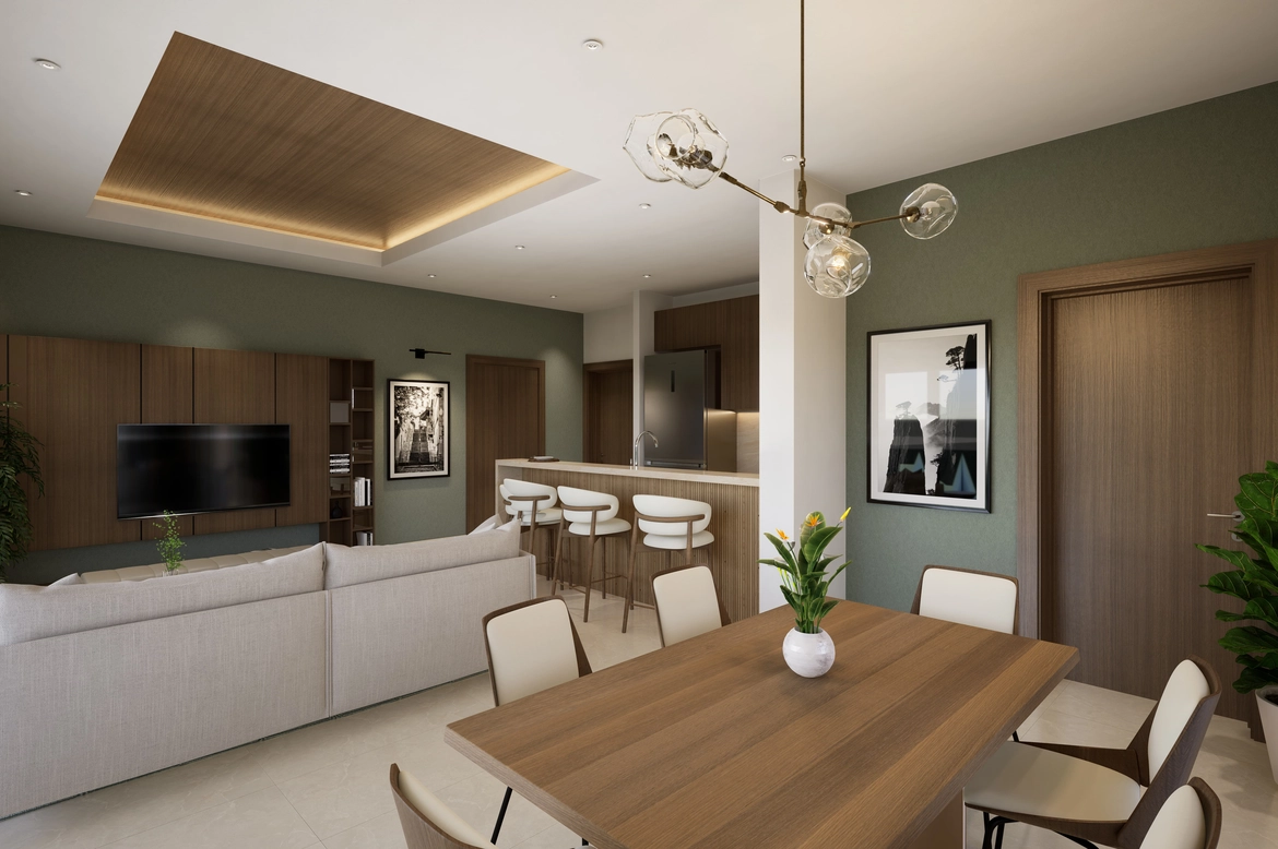 Circle Residences, Cap Cana, condo d’une chambre à vendre.