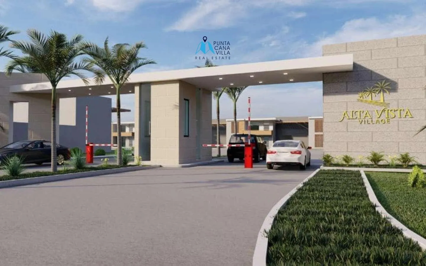 Alta Vista: Villa de tres dormitorios en venta en Punta Cana con zonas verdes