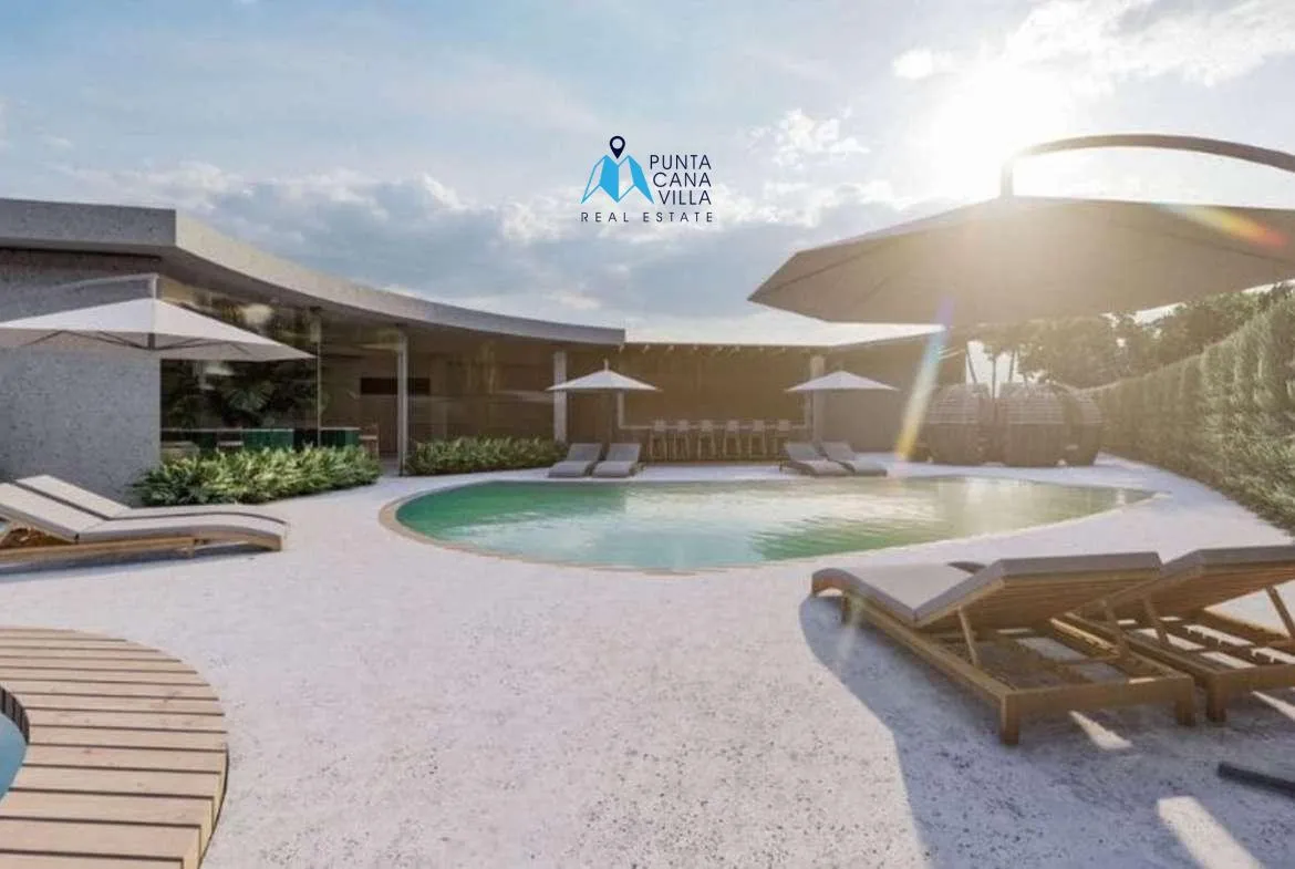 Id , Punta Cana villas for sale, Three Bedroom villa in Punta Cana with green areas ()