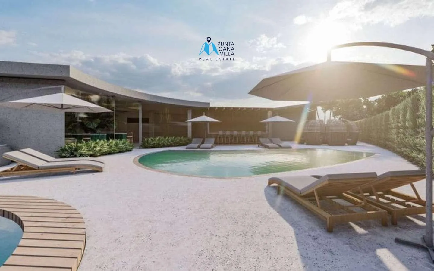 Alta Vista: Villa de tres dormitorios en venta en Punta Cana con zonas verdes