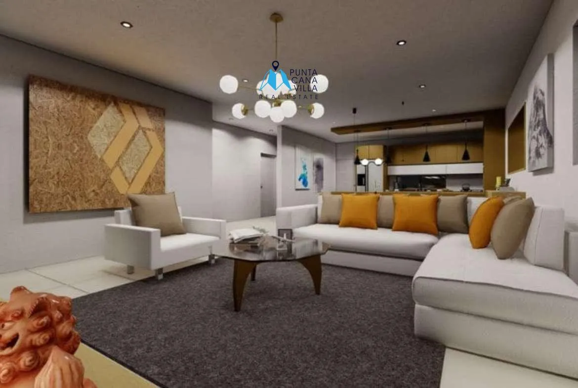Id , Punta Cana villas for sale, Three Bedroom villa in Punta Cana with green areas ()