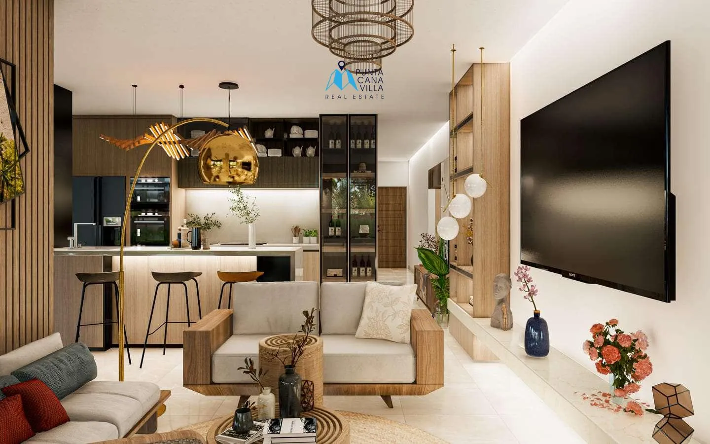 Ciudad Larimar, Punta Cana venta de apartamentos de tres habitaciones