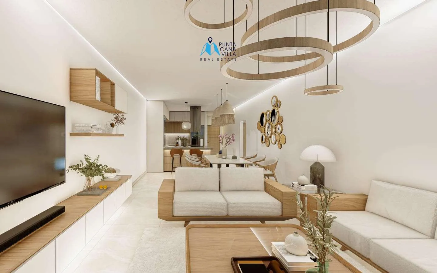 Ciudad Larimar, Punta Cana venta de apartamentos de tres habitaciones