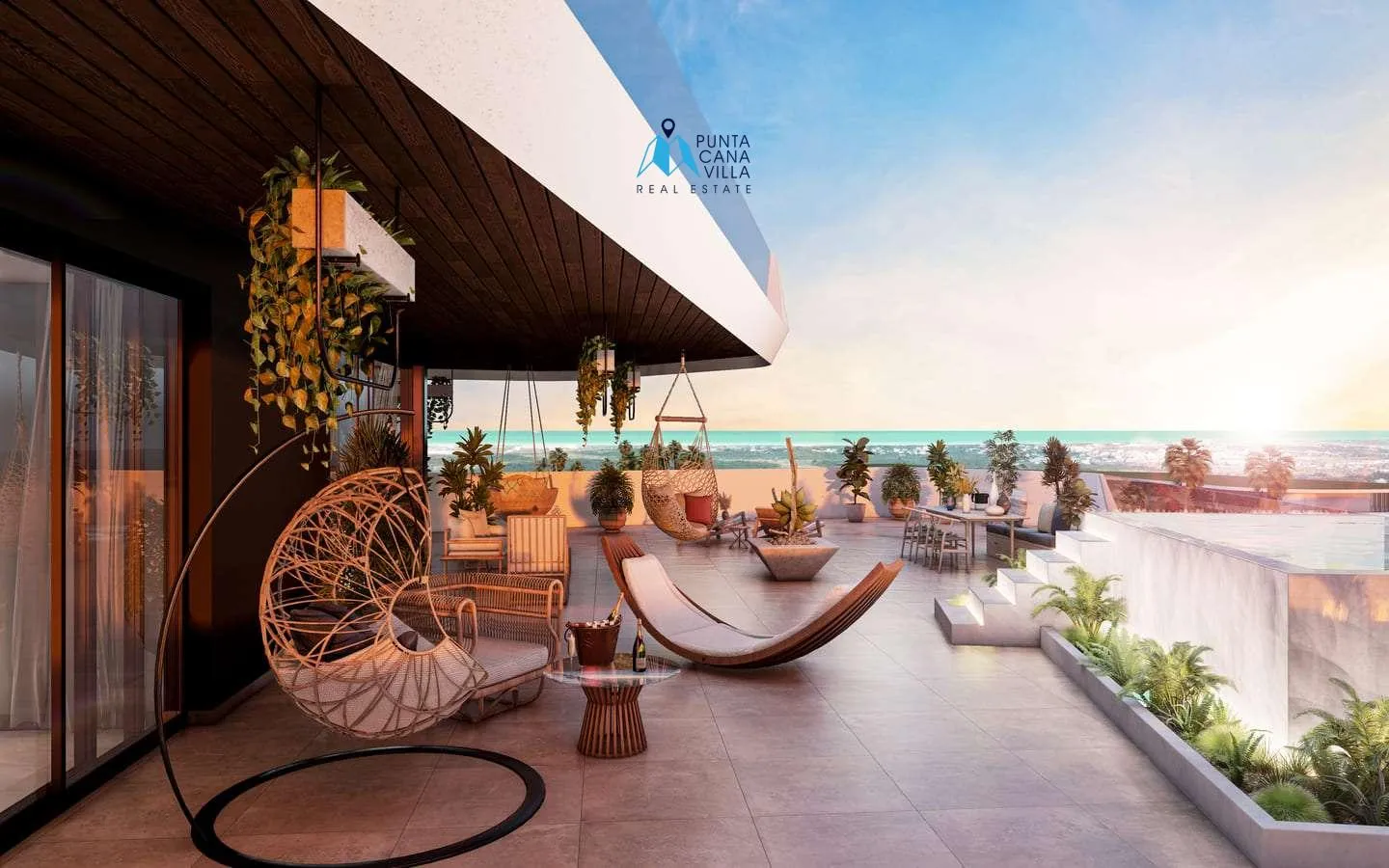 Ciudad Larimar, Punta Cana venta de apartamentos de tres habitaciones