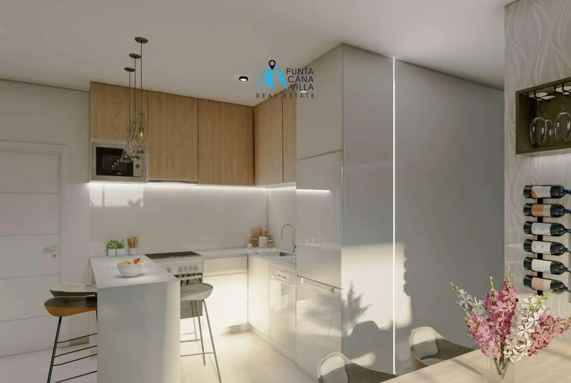 Veron, Punta Cana condos for sale in Ville Larimar, two bedroom ()