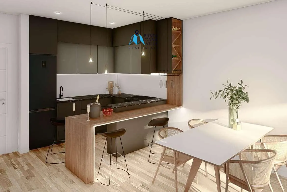 Veron, Punta Cana condos for sale in Ville Larimar, two bedroom ()