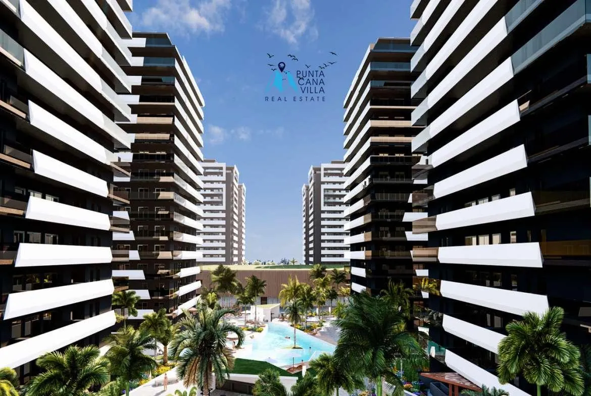 Veron, Punta Cana condos for sale in Ville Larimar, two bedroom ()