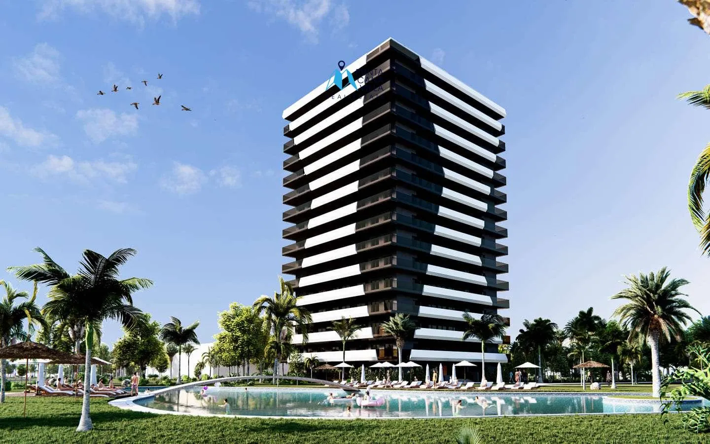 Larimar City, apartamentos de dos habitaciones en venta en Punta Cana