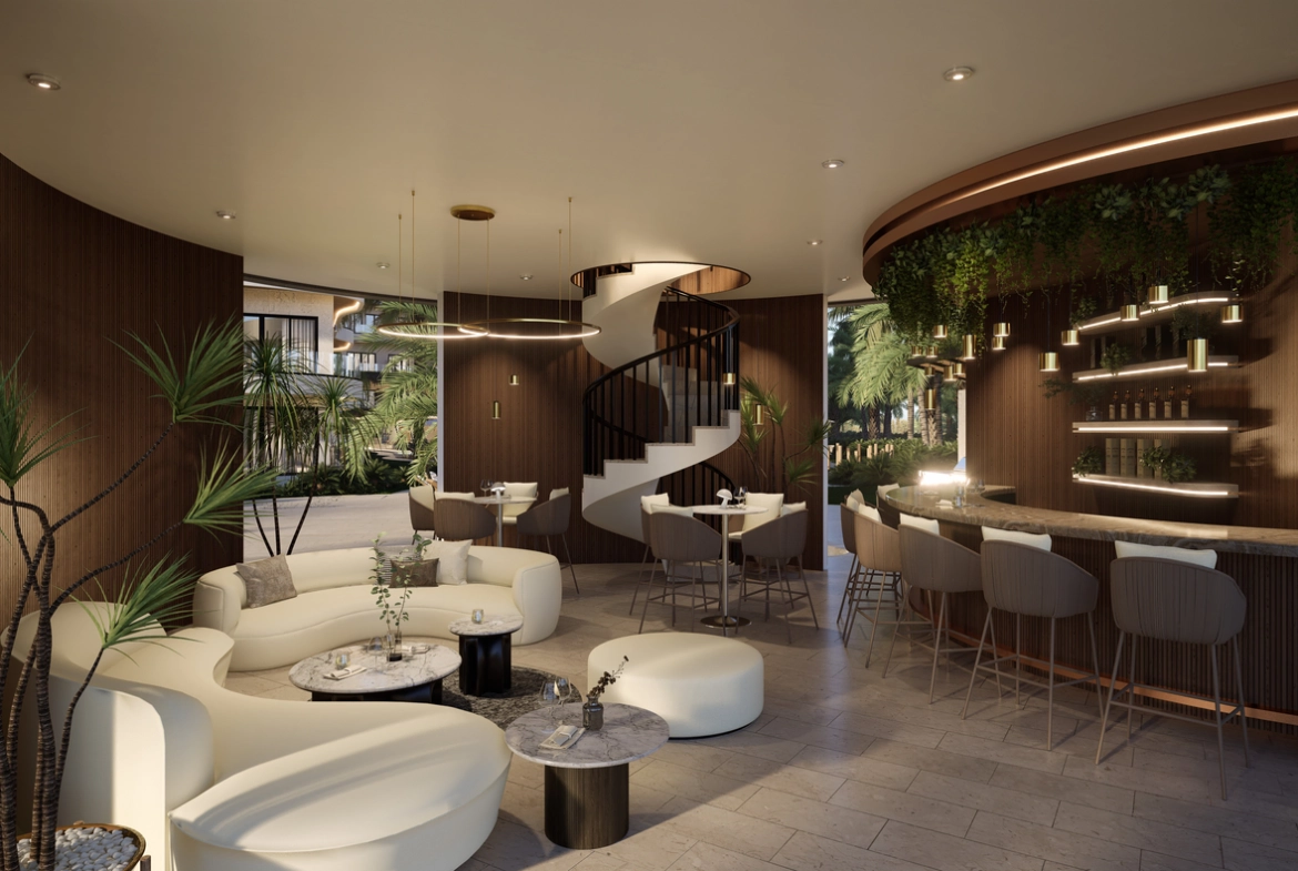 Circle Residences, Las Iguanas, Cap Cana, apartamento de dos habitaciones en venta en Circle Residences