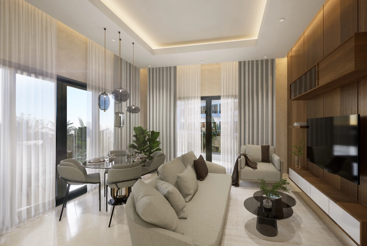 Circle Residences, Las Iguanas, Cap Cana, apartamento de dos habitaciones en venta en Circle Residences