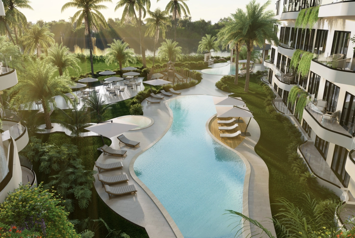 Circle Residences, Las Iguanas, Cap Cana, apartamento de dos habitaciones en venta en Circle Residences