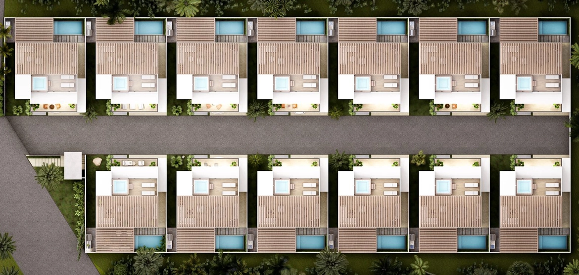 Sea Cliff Residences, Punta Cana, villa de tres habitaciones en venta