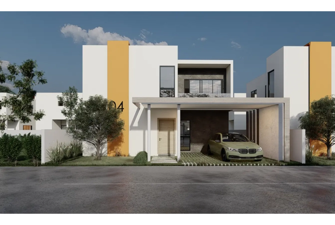 Paraiso Del Rey, Villa De Tres Habitaciones En Venta En Punta Cana Con Gazebo