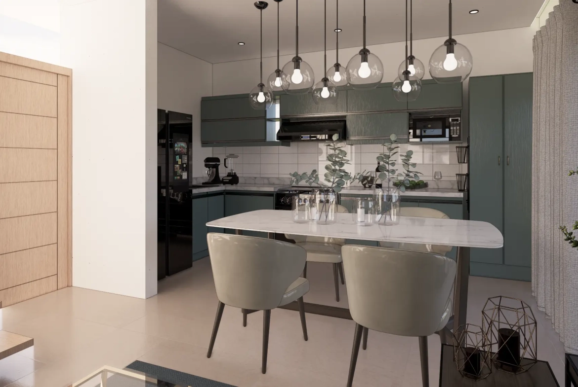 Paraíso del Rey Punta Cana – Villa independiente de dos habitaciones en venta