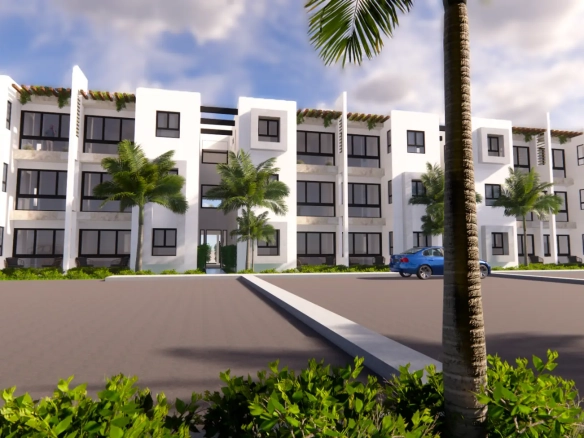 ID , Novo Park Residences, Punta Cana, apartamento de tres habitaciones en venta ()