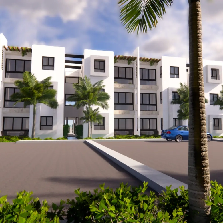 ID , Novo Park Residences, Punta Cana, three bedroom apartment for sale ()