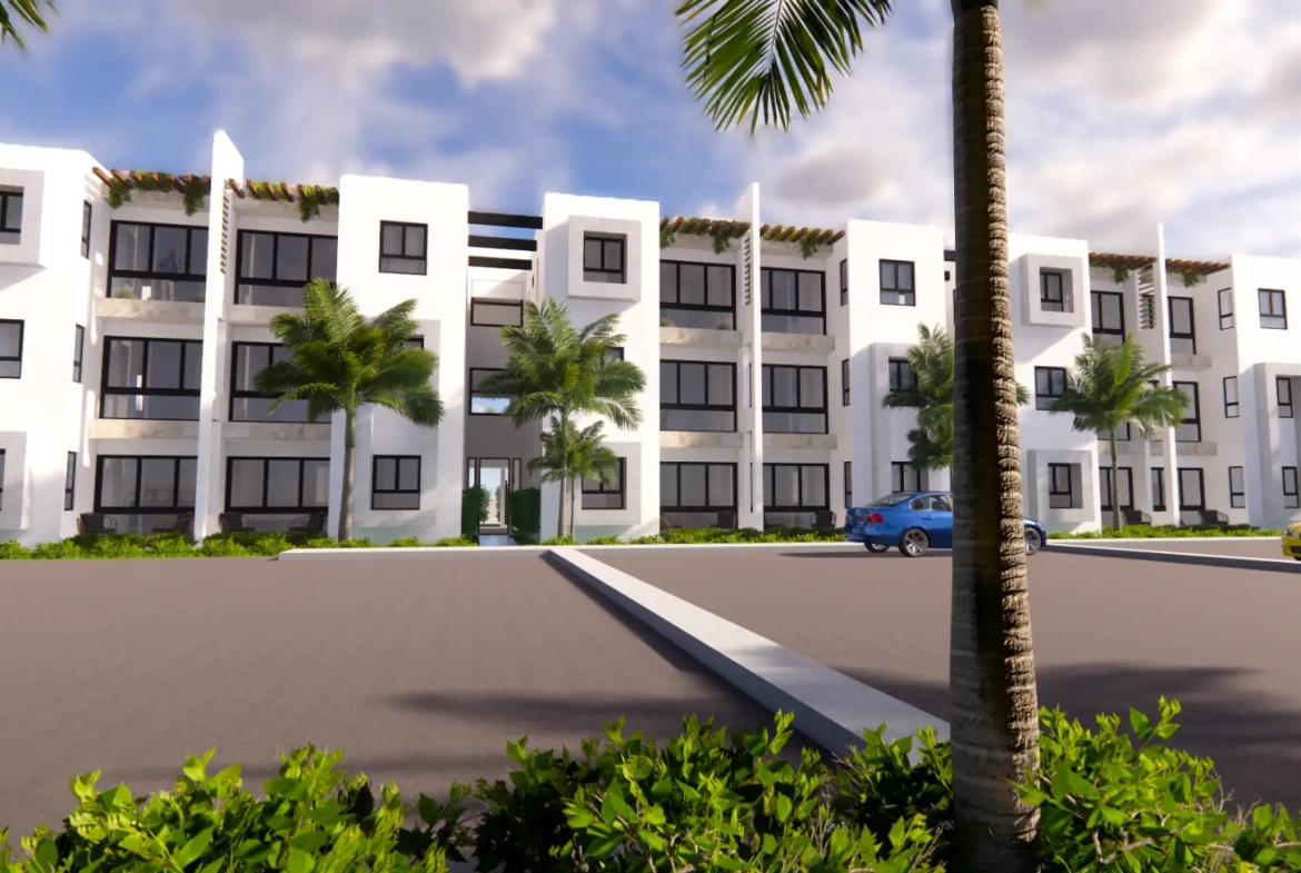 Novo Park Residences, Punta Cana, apartamento de dos habitaciones en venta en Punta Cana
