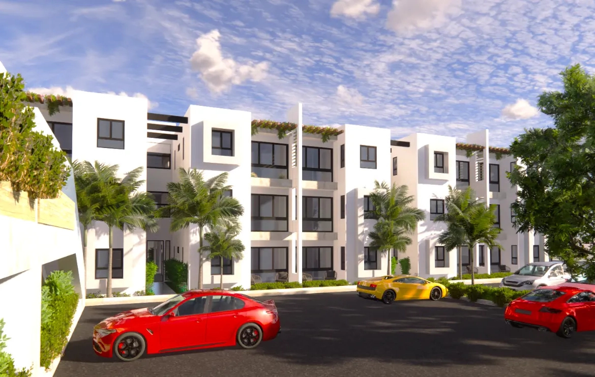 Novo Park Residences, Punta Cana, apartamento de dos habitaciones en venta en Punta Cana