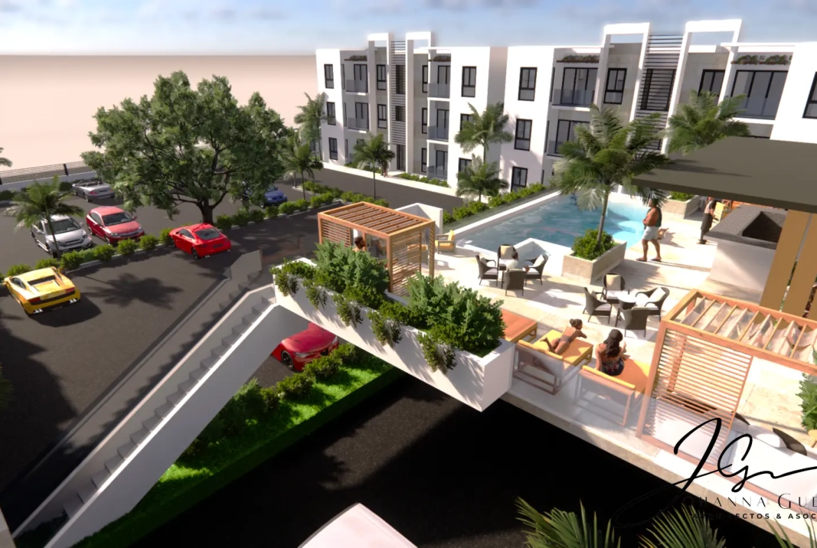 Novo Park Residences, Punta Cana, apartamento de dos habitaciones en venta en Punta Cana