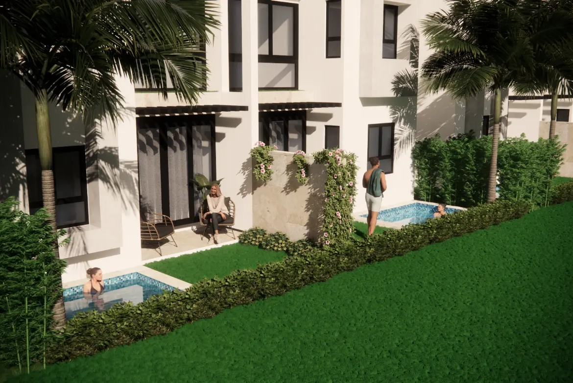 Novo Park Residences, Punta Cana, apartamento de dos habitaciones en venta en Punta Cana