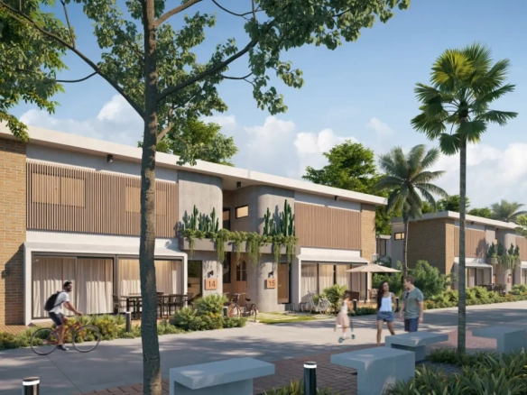 Vista Cana, Parque de Las Canas: Casa duplex de tres habitaciones en venta situada en el corazón de Vista Cana