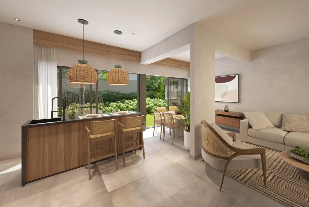 Vista Cana, Parque de Las Canas : Maison de ville de trois chambres à vendre au cœur de Vista Cana