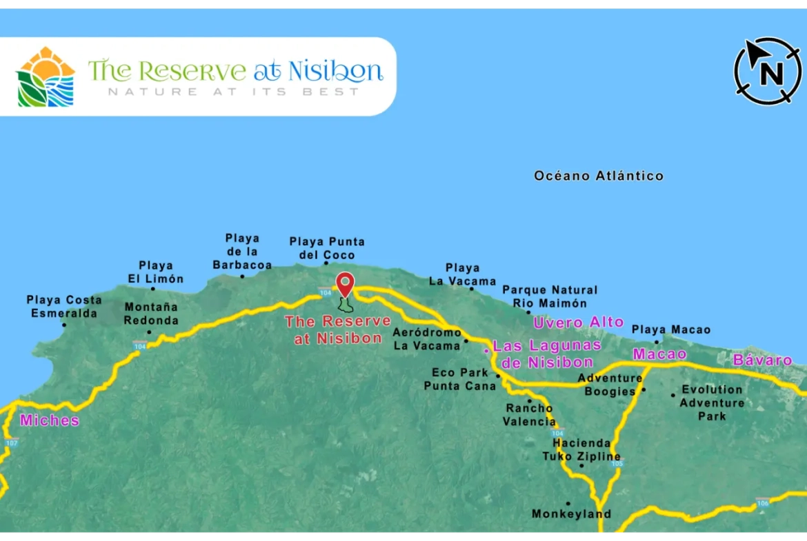 Cana Brava, Villa De Dos Habitaciones En Venta En La Reserva De Nisibon, Punta Cana