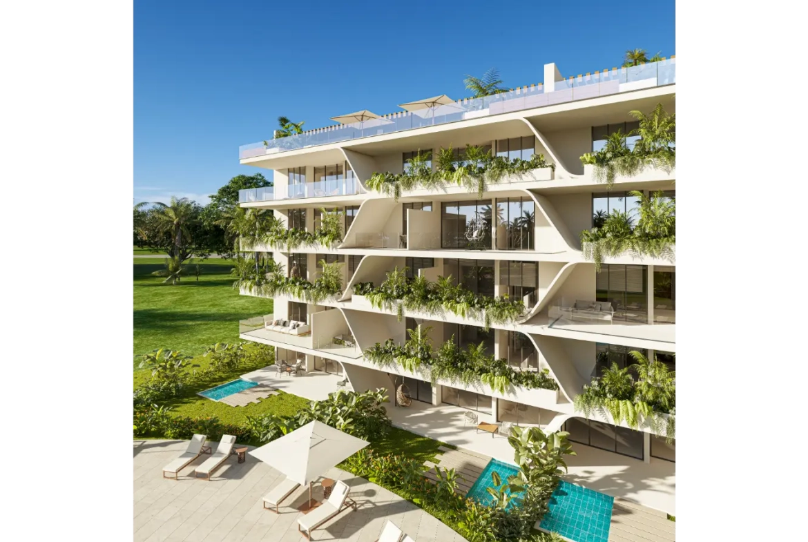 ID , Cap Cana, Coral Lake Resort. Two Bedroom Penthouse For Sale with terrace ()