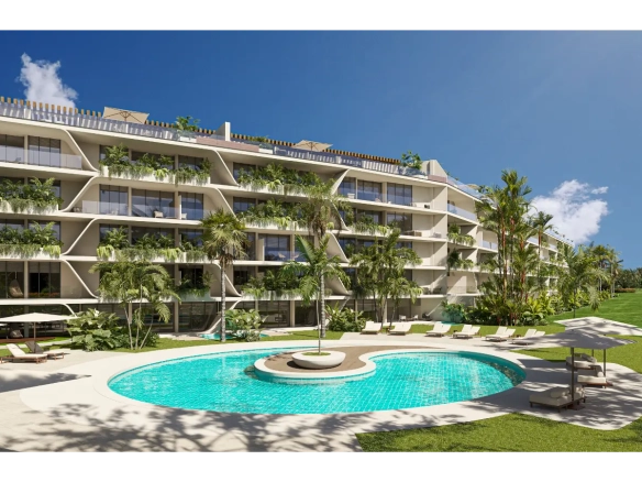 Coral Lake Resort, appartement d’une chambre à vendre à Punta Cana avec vue sur le lac