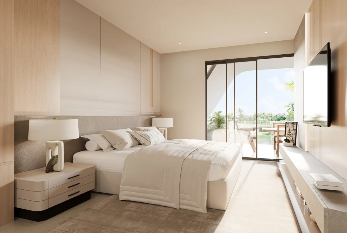 ID , Coral Lake Resort. Two Bedroom Penthouse For Sale In Punta Cana with terrace ()