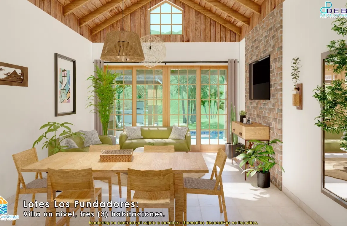 Reserva de Nisibon, Casa de Tres Habitaciones en Venta en La Reserva de Nisibon, Punta Cana