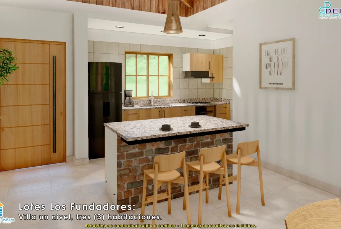 Reserva de Nisibon, Casa de Tres Habitaciones en Venta en La Reserva de Nisibon, Punta Cana