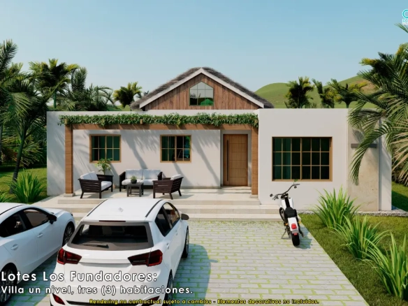 ID , Cana Brava, Three Bedroom Villa For Sale In The Reserve at Nisibon, Punta Cana ()