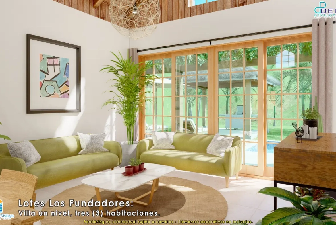Reserva de Nisibon, Casa de Tres Habitaciones en Venta en La Reserva de Nisibon, Punta Cana