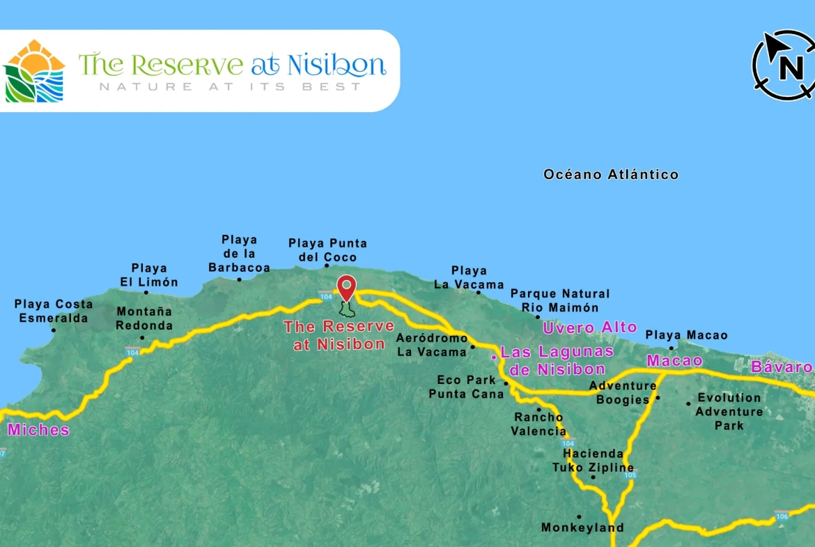 Reserva de Nisibon, Casa de Tres Habitaciones en Venta en La Reserva de Nisibon, Punta Cana