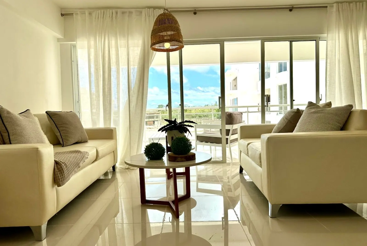 ID , Punta Hermosa Residence. Stylish two bedroom apartment available for purchase in Punta Cana ()