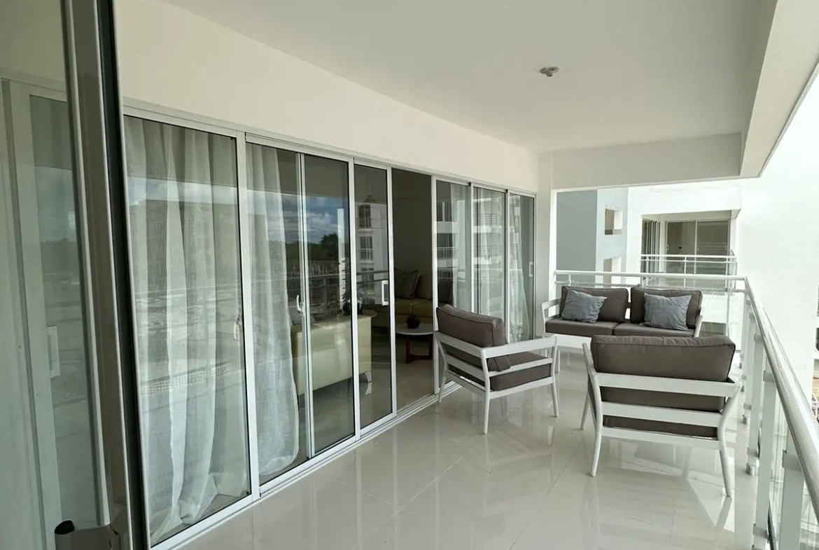 ID , Punta Hermosa Residence. Stylish two bedroom apartment available for purchase in Punta Cana ()