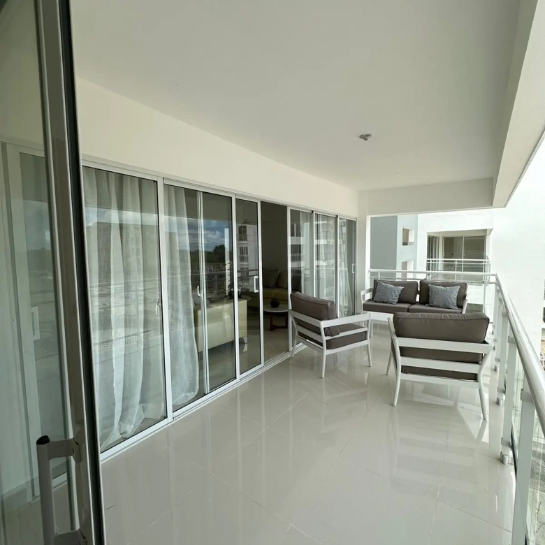 ID , Punta Hermosa Residence. Stylish two bedroom apartment available for purchase in Punta Cana ()