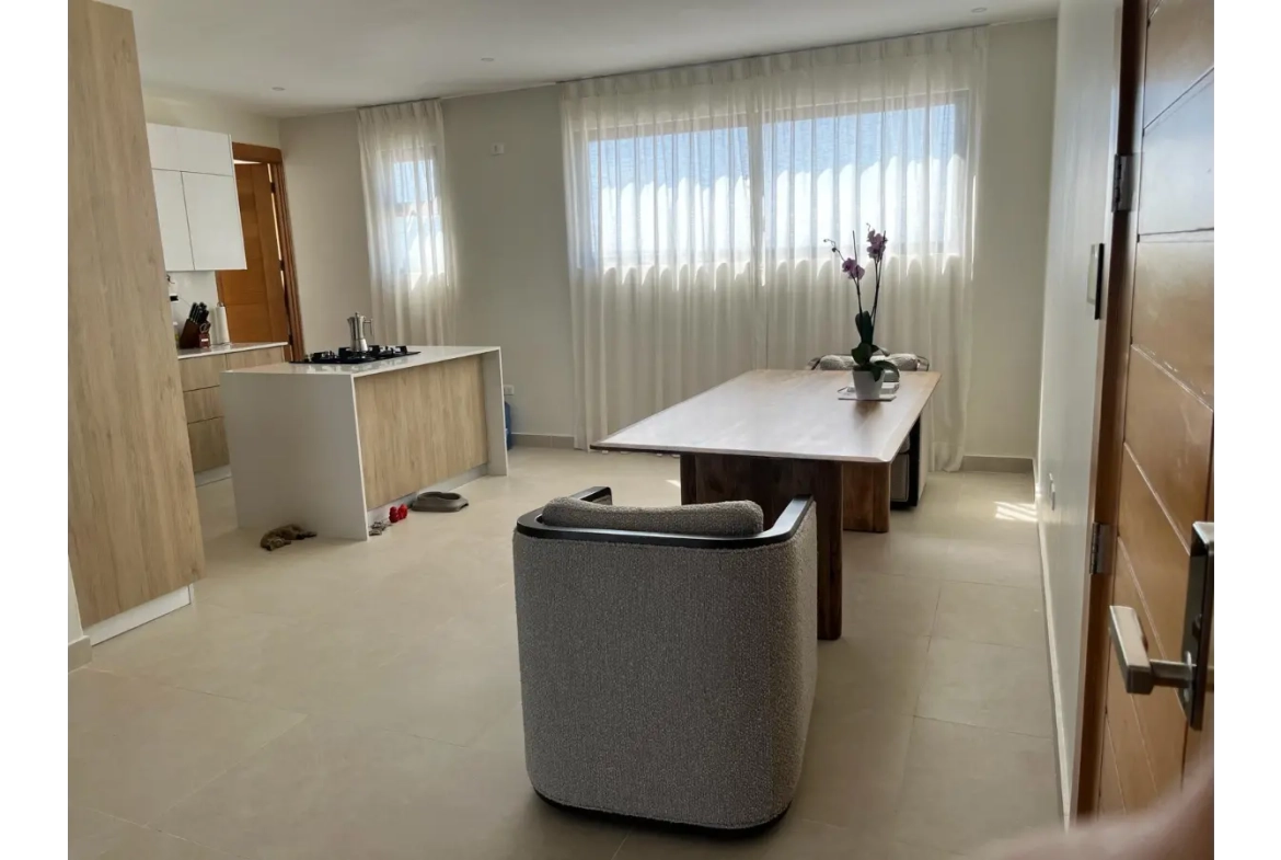 Residencias Palmeira: Apartamento de 2 dormitorios con vistas a la piscina en venta en Ciudad Las Canas, Cap Cana