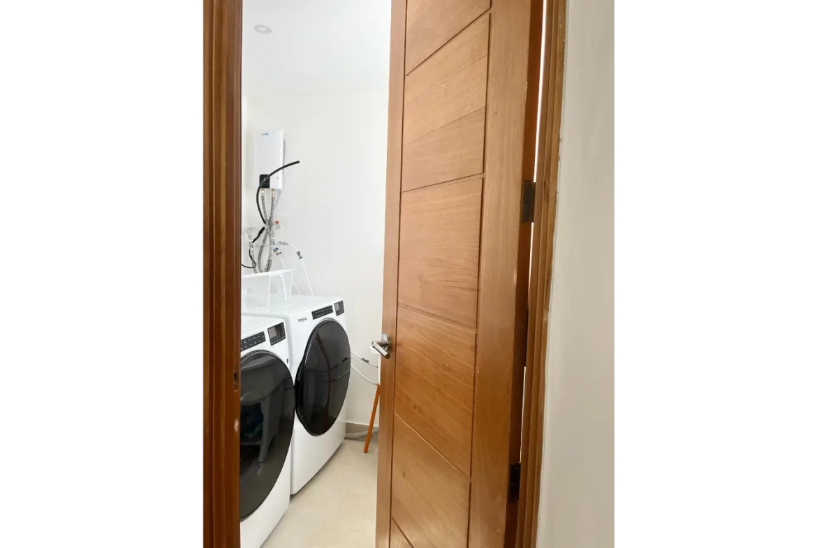 Residencias Palmeira: Apartamento de 2 dormitorios con vistas a la piscina en venta en Ciudad Las Canas, Cap Cana