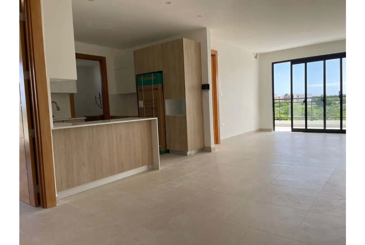 Residencias Palmeira: Apartamento de 2 dormitorios con vistas a la piscina en venta en Ciudad Las Canas, Cap Cana