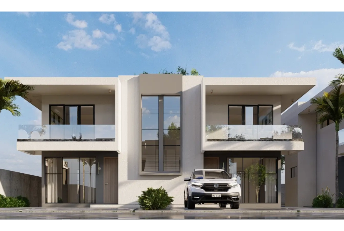 Valparaiso Residences, Casa duplex de tres habitaciones en venta en Bávaro, Punta Cana