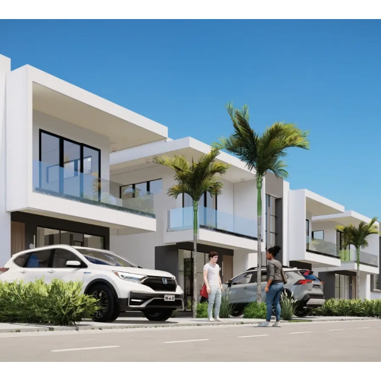ID , Valparaiso Residences, Three Bedroom Townhouse for Sale in Bavaro, Punta Cana ()