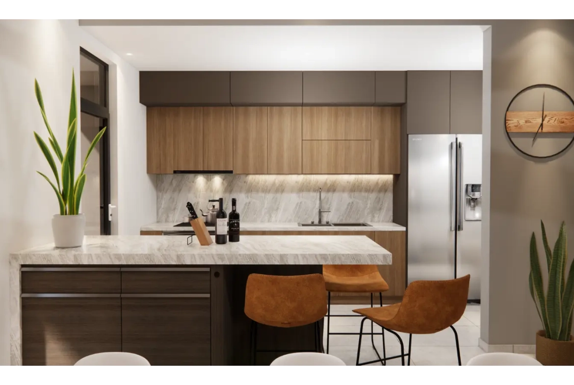 Valparaiso Residences, Casa duplex de tres habitaciones en venta en Bávaro, Punta Cana