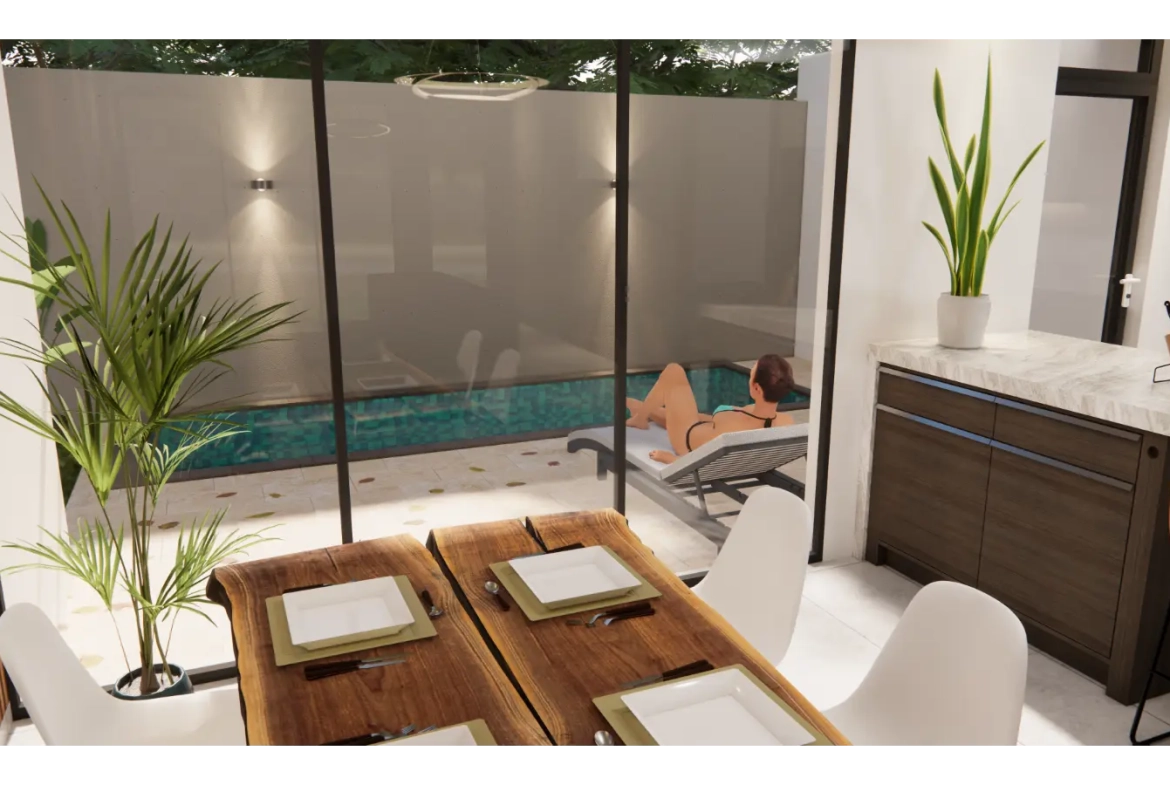 Valparaiso Residences, Casa duplex de tres habitaciones en venta en Bávaro, Punta Cana