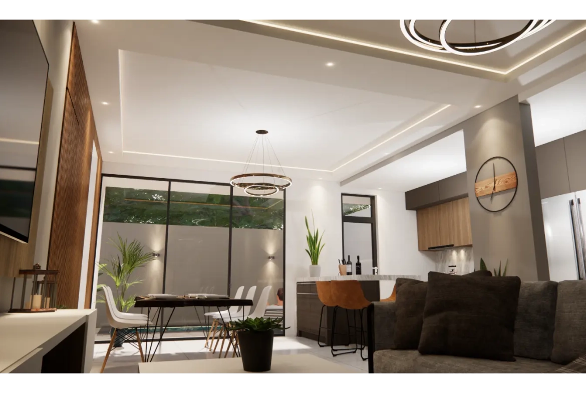 Valparaiso Residences, Casa duplex de tres habitaciones en venta en Bávaro, Punta Cana